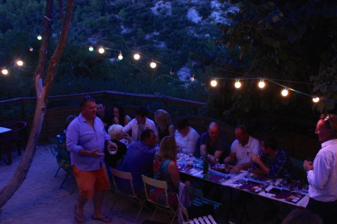 Dinner the first night