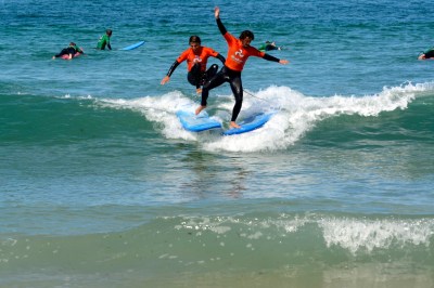 These clowns call themselves instructors,  c/o Baleal Surf Camp