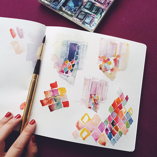 Katie captures images our of our apartment's window, c/o Katie Rodgers