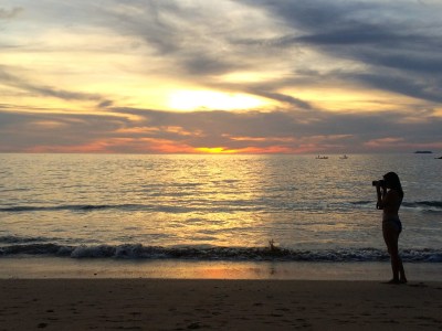 Shooting on Koh Lanta, image c/o Michelle Parker