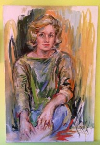 A portrait of my grandmother