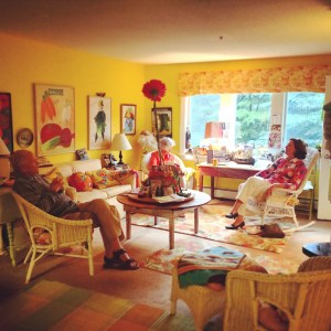 Saying goodbye to my grandparents in August