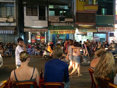 On the streets of Saigon